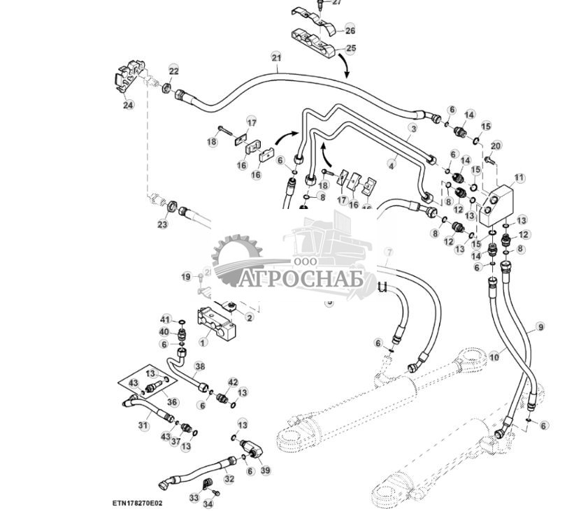 Система рулевого управления, AutoTrac™ (22) (804101 - ) - ST899386 531.jpg